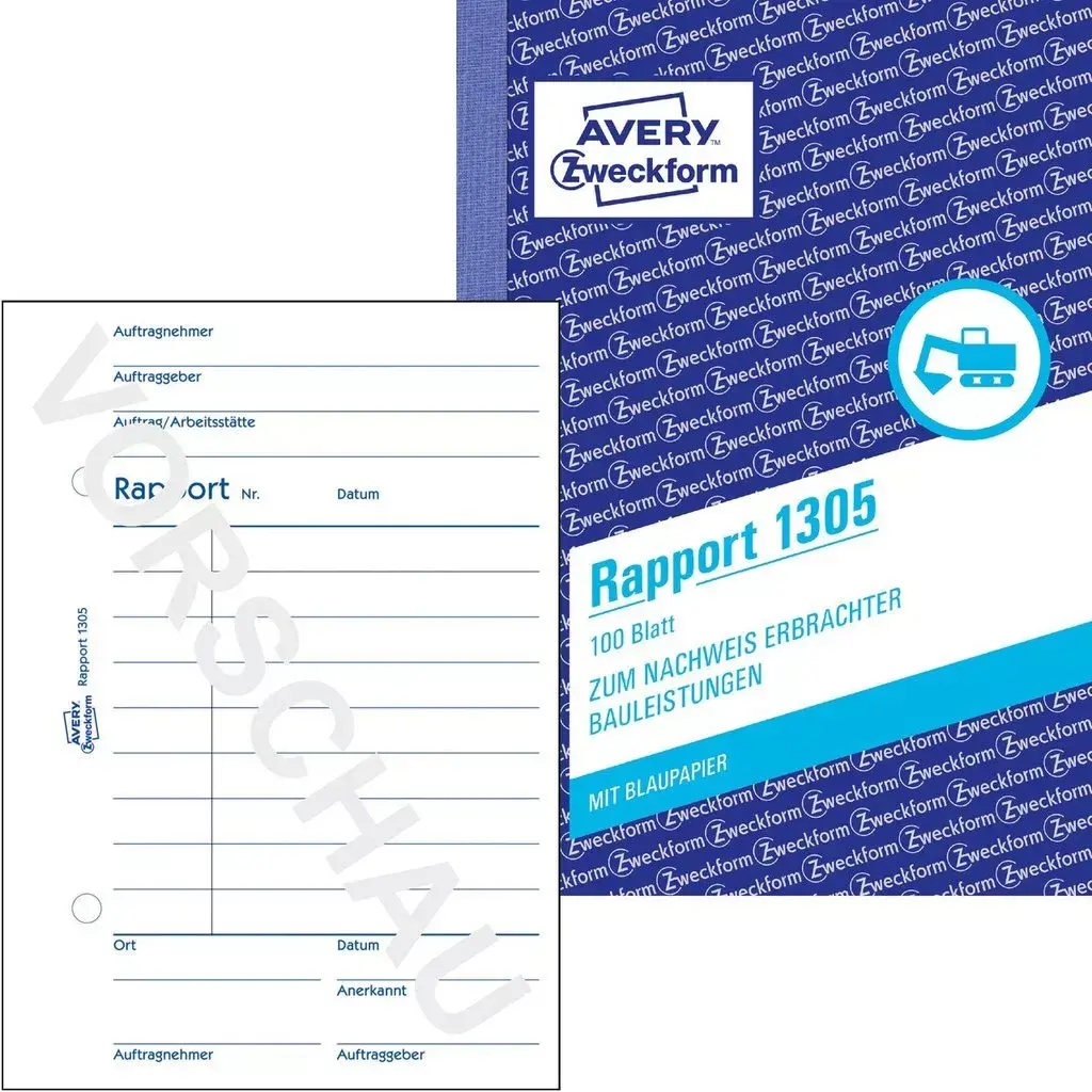Accounting form/book Avery 1305 Photo 2