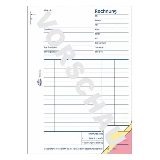 Business form Avery 1731 Photo 2