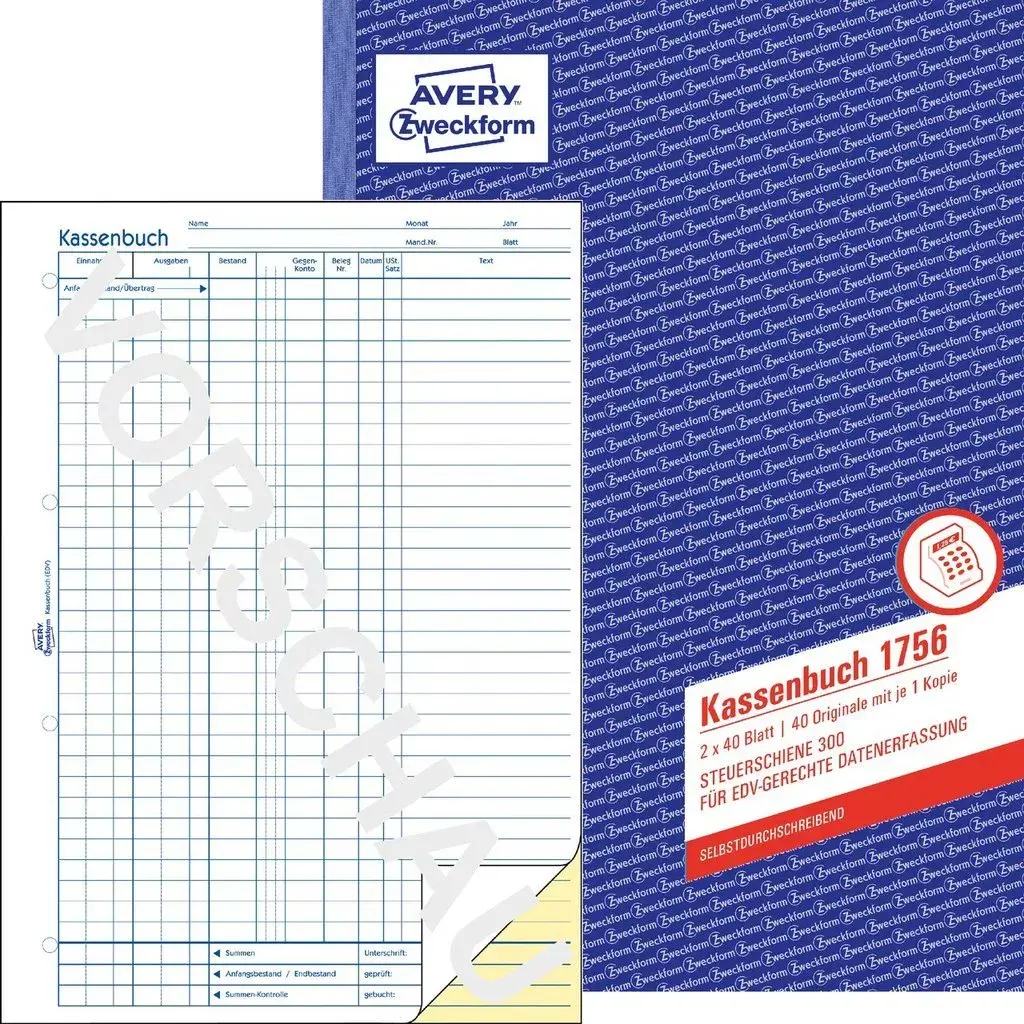 Grāmatvedības forma/grāmata Avery 1756 Photo 4