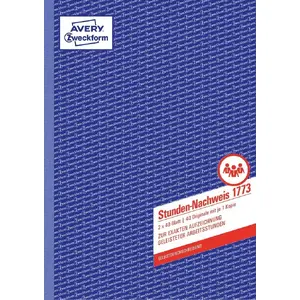 Accounting form/book AVERY 1773