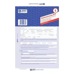 Регистровая бумага Avery 2873