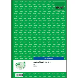 Business Form Sigel AM415 Green White A4 50 Sheets