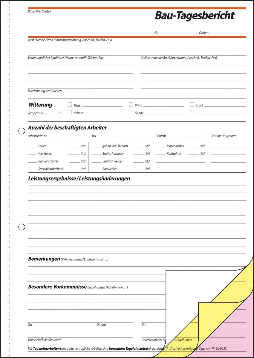 Business form Sigel SD063 Photo 2
