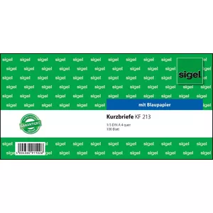 Бухгалтерская бумага Sigel KF213