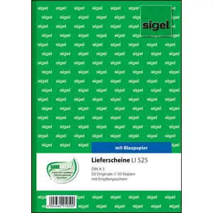 Бланк Sigel LI525 A5 Розовый Белый