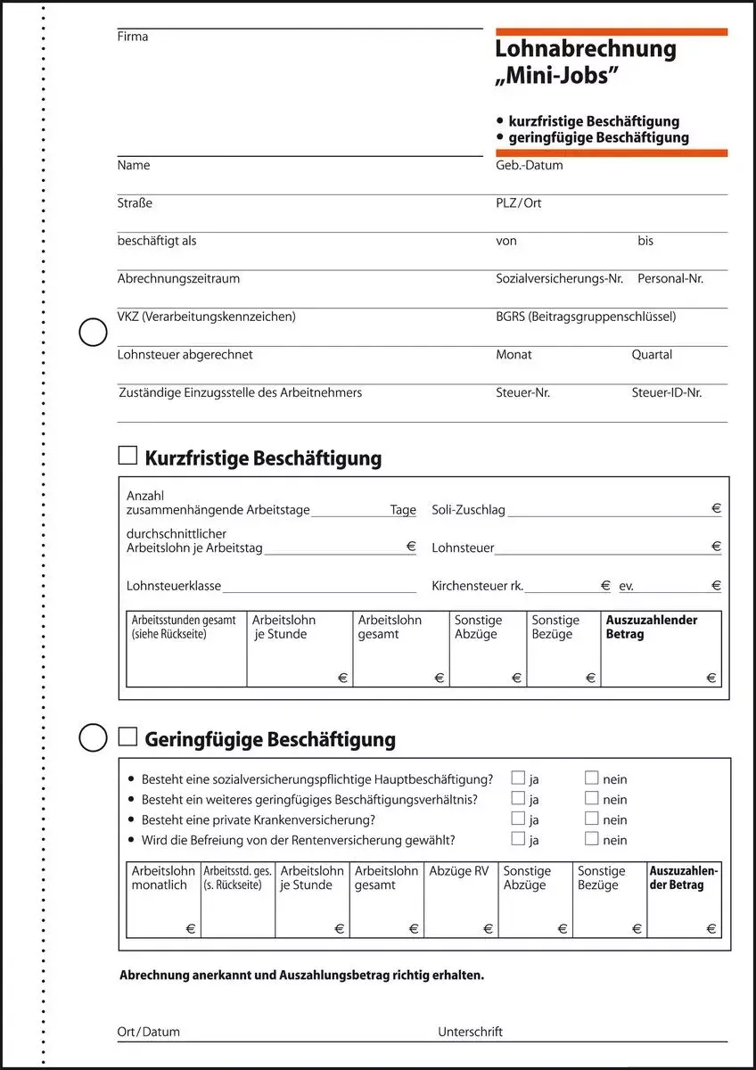 Business Form Sigel LO519 Photo 2