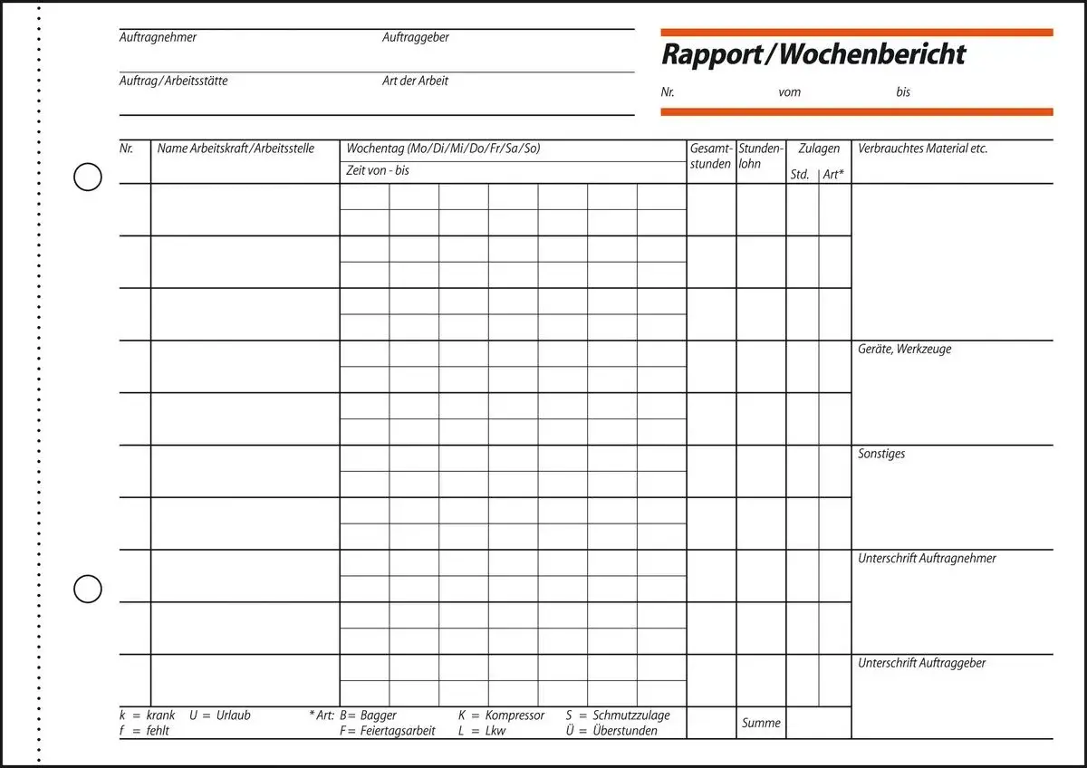 Business form Sigel RP517 Photo 2