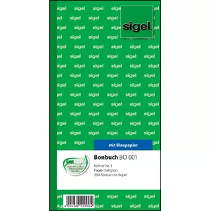 Neuzlīmējoša etiķete Sigel BO001 Zaļš Taisnstūris 105 x 200 mm