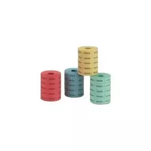 Drink labels HERLITZ 791780 — refill pack 5×1000 labels in blue, red, yellow, green