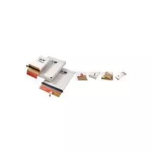 Коробка для отправки ColomPac CP 065.55 для крупного письма белая с двойным клеевым замком