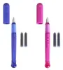 Herlitz Tornado Fountain Pen - Blue and Pink Photo 2
