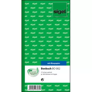 Неадгезивная этикетка Sigel BO082 Многоцветная Прямоугольная