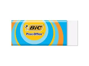 Dzēšgumija BIC Plast-Office, plastmasa, komplekts 20 gab., daudzkrāsains