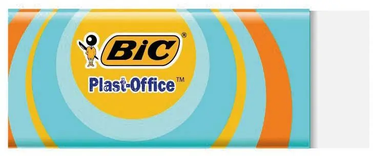 Eraser BIC Plast-Office 20 pcs Photo 2
