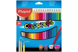 Colored pencils Maped Color'Peps Multi 36 pcs, wooden, 2.9 mm cores, cardboard box