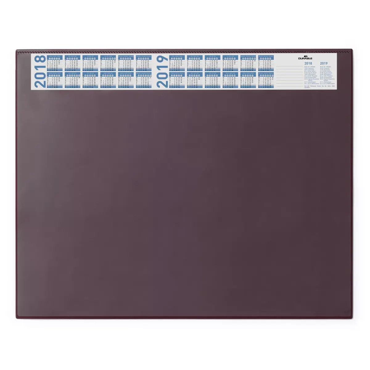 Rakstāmgalda paliktnis Durable 720403 bordo krāsā