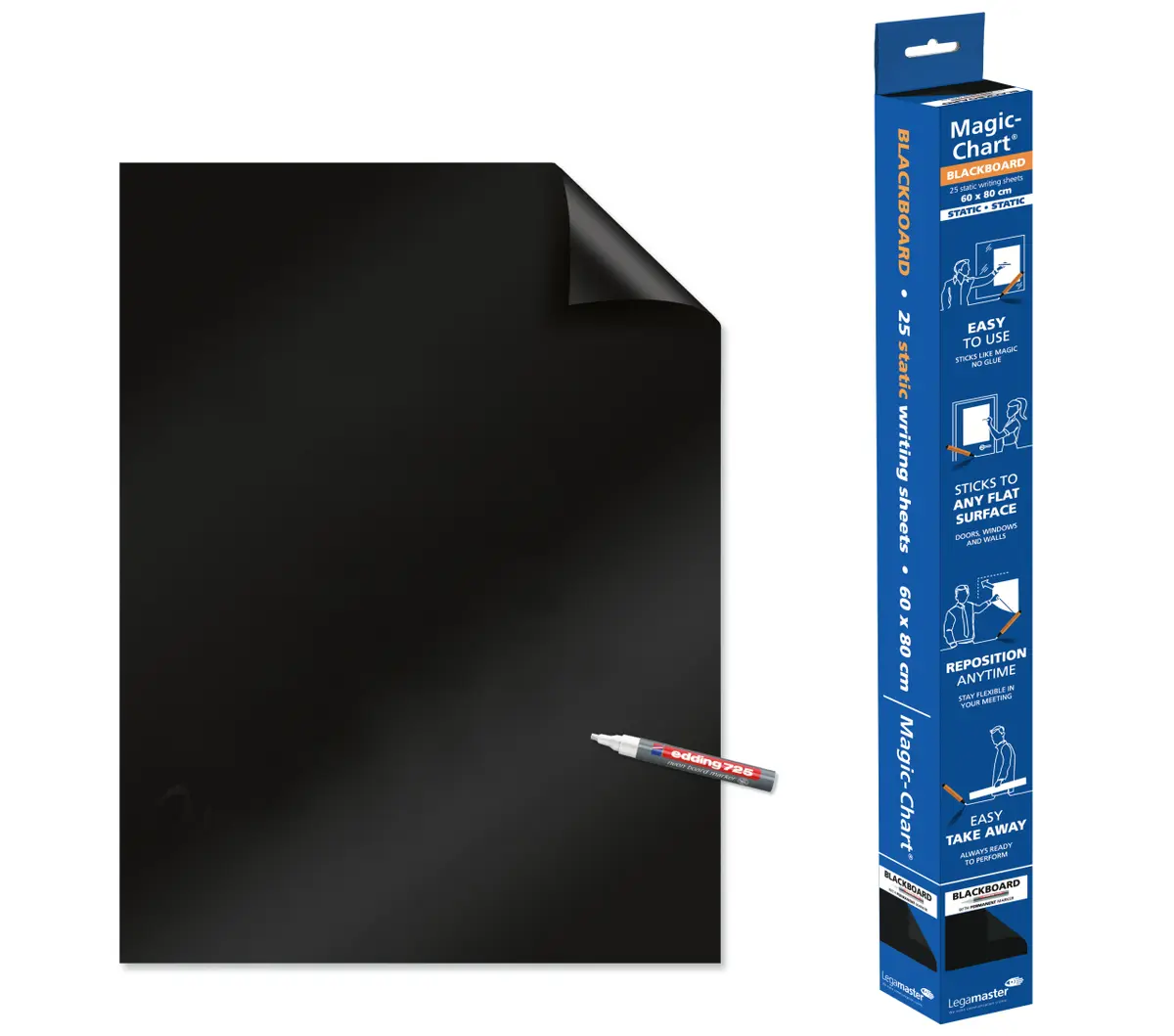 Legamaster Magic-Chart Blackboard Foil Photo 3