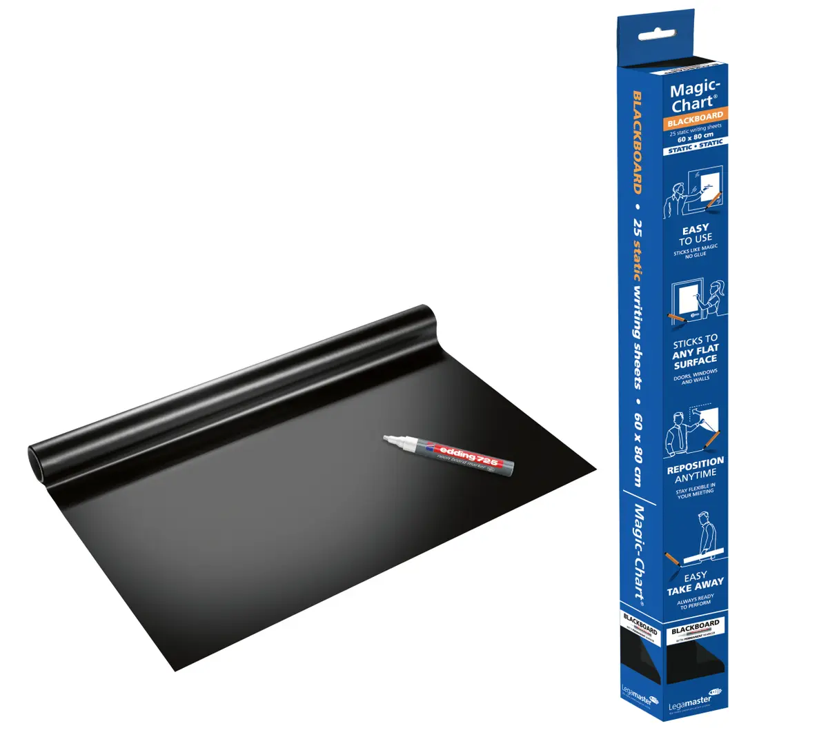 Legamaster Magic-Chart Blackboard Foil Photo 6
