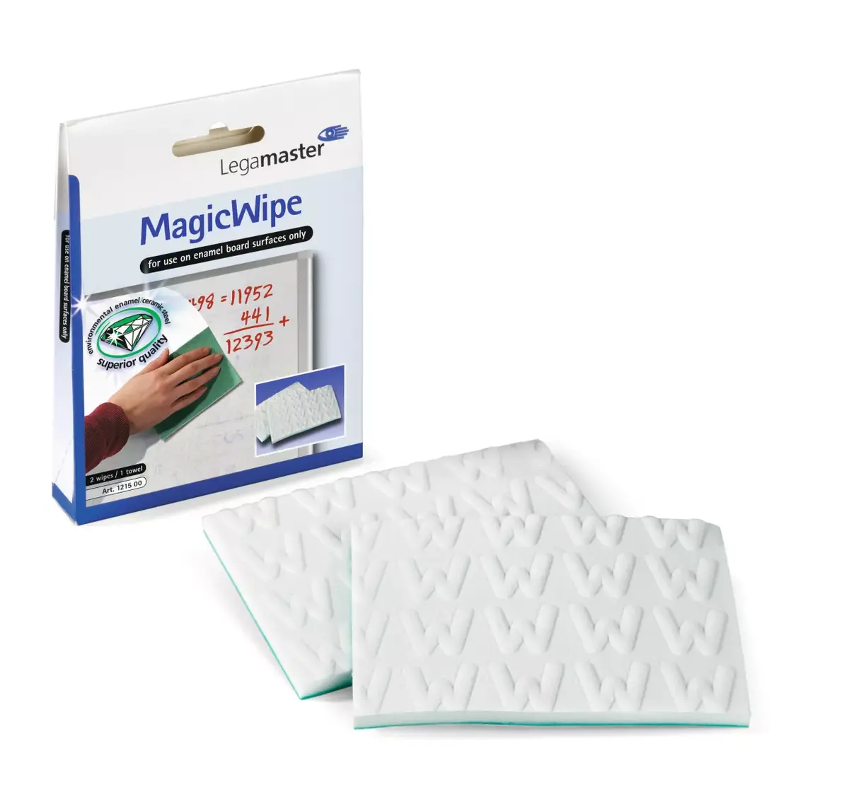 Ластик Legamaster MagicWipe 2шт Photo 2
