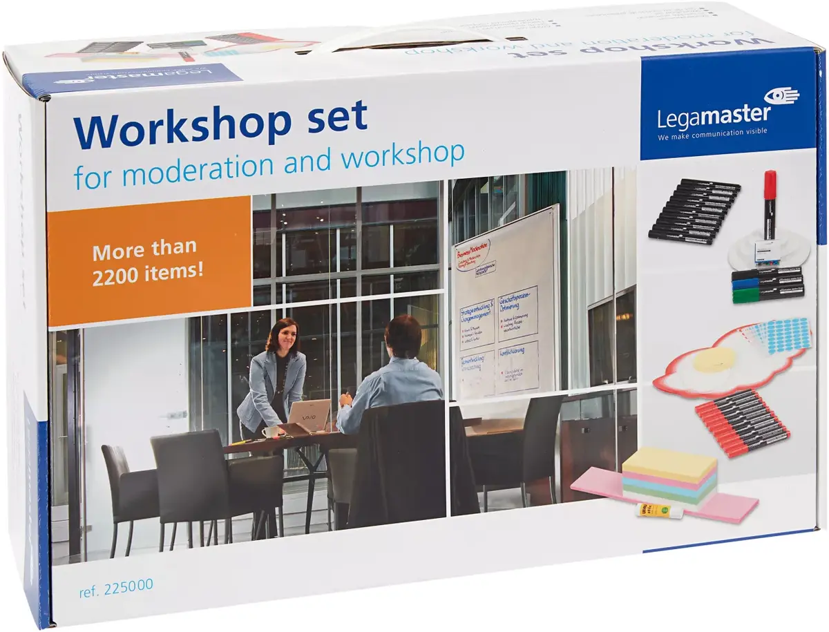 Piederumu komplekts Legamaster workshop set 2200 gabali Photo 2