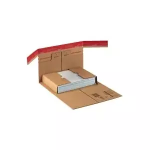 Book Packaging box ColomPac CP030.06.020, internal dimensions 41.1 x 27.7 x 10.2 cm