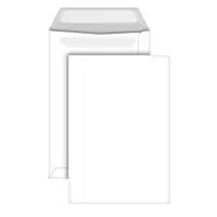 Document bag MAILmedia VSD-TASCHE B5 White 90g – paper document sleeve for B5 sheets