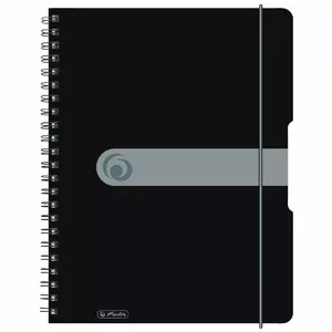 Блокнот для записей Herlitz 11293073 A4 80 листов черный