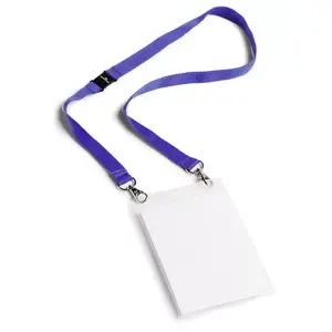 Badge holder Durable 852507, textile, portrait orientation, pack of 10