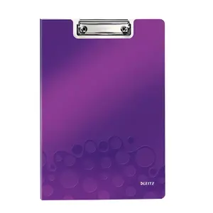 Klipfolderis Leitz WOW A4 Metāls Polifoams Violets