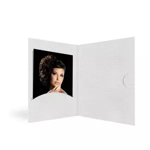 Folder Cardboard White Daiber 15011