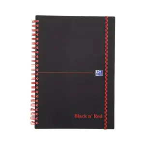 Writing notebook Oxford 400047655 A5 Black, 90 g/m², matte finish