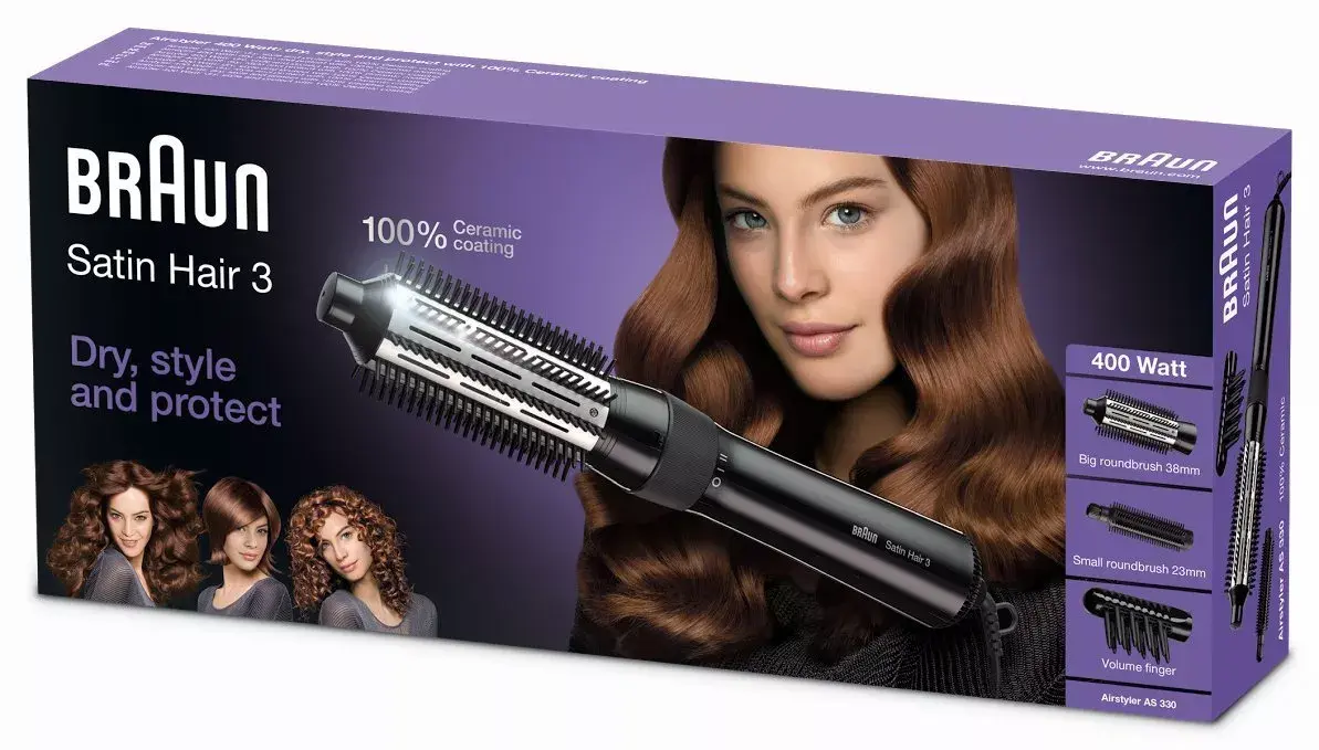 Фен-щетка Braun Satin Hair 3 AS 330 Photo 5