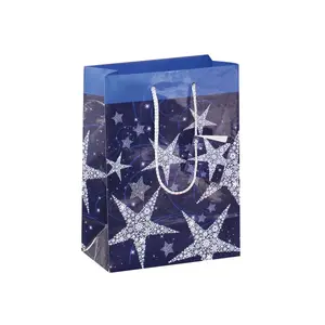Paper Bag Sigel GT026 Blue White
