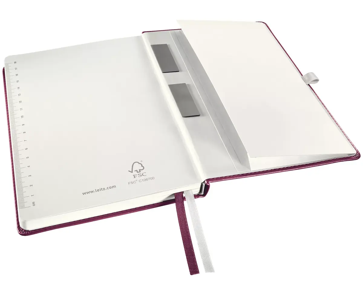 Writing notebook Leitz Style A5 Red Photo 5