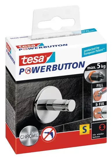 Universālais āķis TESA Powerbutton 59320 Photo 2