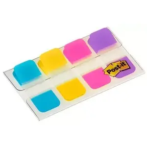 Index Card 3M 676-AYPV Pink Purple Turquoise Yellow
