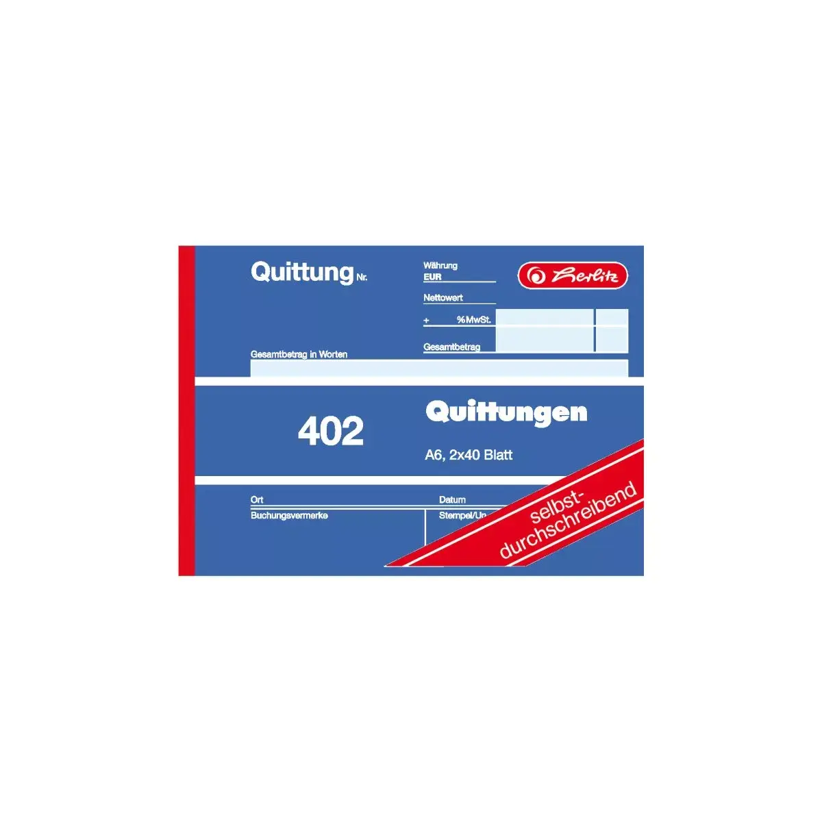 Kvitances bloks Herlitz 7876147 Photo 2