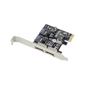 Внутренняя интерфейсная карта SATA PCIe MicroConnect MC-SATA3-T4 с чипсетом ASMedia ASM1061 и пропускной способностью 6 Гбит/с