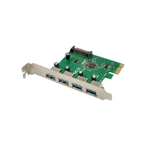 MicroConnect MC-USB3.0-T4B internal PCIe expansion card with four USB 3.2 Gen 1 ports and Via VL805 chipset