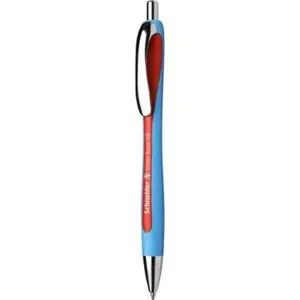 Выдвижная шариковая ручка с клипом Schneider Electric Slider Rave Extra Bold, красные чернила, упаковка 5 шт.
