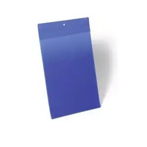 Label holder Durable 174707, A4 format, blue, 223 × 368 mm, pack of 10