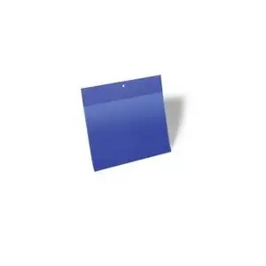 Label holder Durable 174807, A4 format, blue, 311 × 280 mm, pack of 10