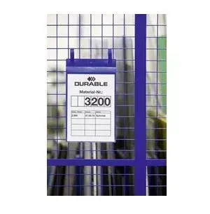 Label holder Durable 1750 07 — blue A4, pack of 50 Photo 2