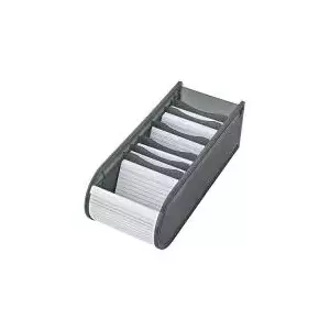 Flashcards set WEDO Lernkartei A8 — 500 cards (100 grey) for study and revision