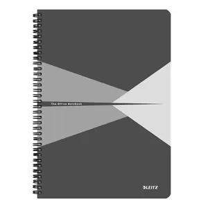 Writing Notebook Leitz 46470085 A4 90 Sheets Grey White