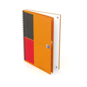 Writing notebook Oxford 400080785 B5 Orange, 80 g/m², matt finish