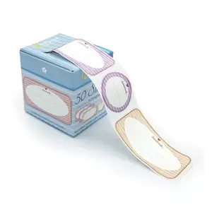 Self-adhesive label Avery 56820 Round/Rectangle Removable Orange Pink White Yellow