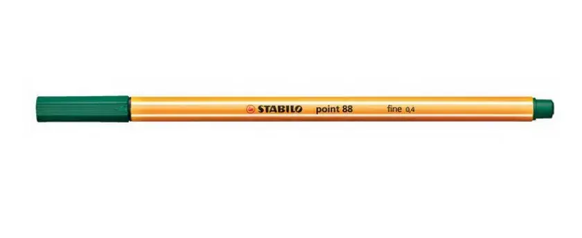 Файналайнер Stabilo point 88 Green Photo 2