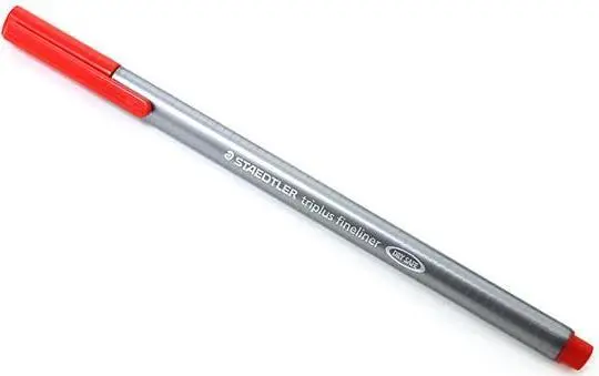 Fineliner Staedtler triplus 334 Photo 2