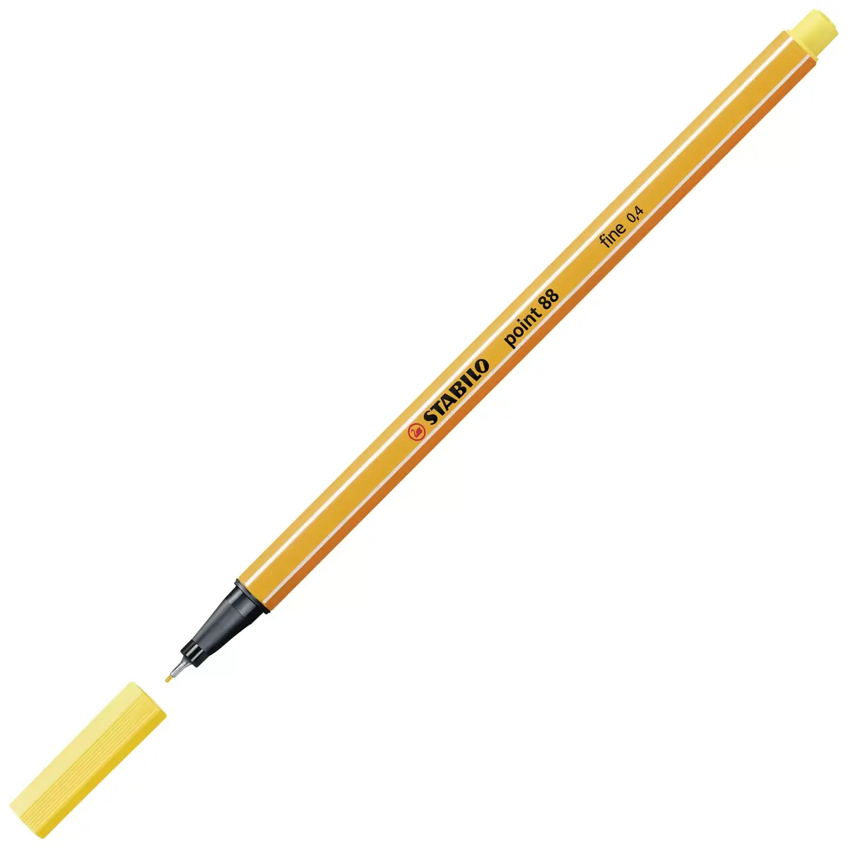 Файлайнер Stabilo point 88 Yellow Photo 2